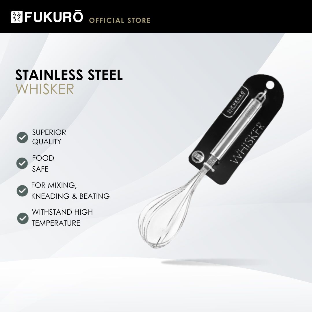 HH 0363 – Fukuro Stainless Steel Whisker S – With Packaging
