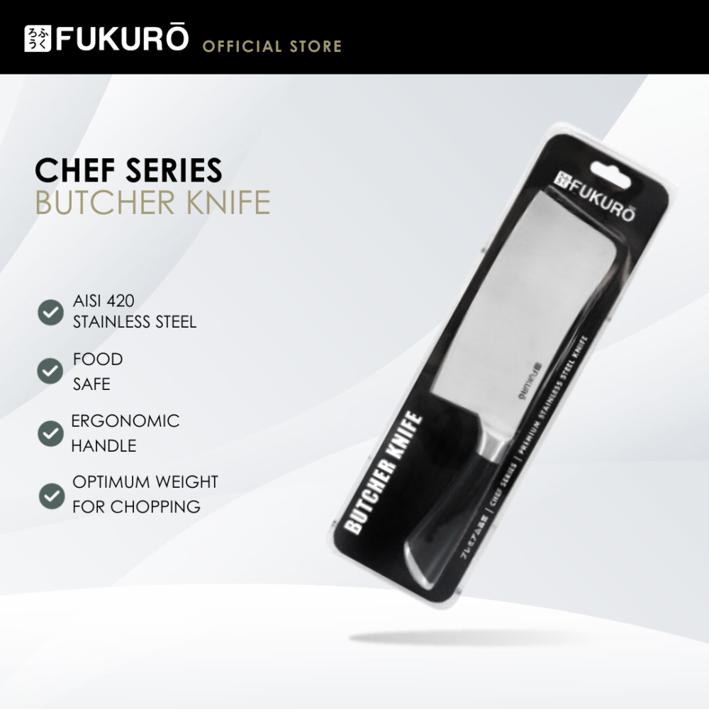 Fukuro Chef Series Butcher Knife 7″