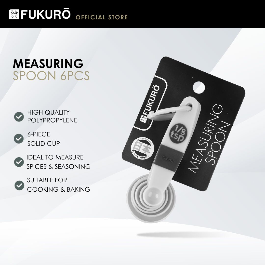 HH 0406 – Fukuro Measuring Spoon (6 pcs) – With Packaging