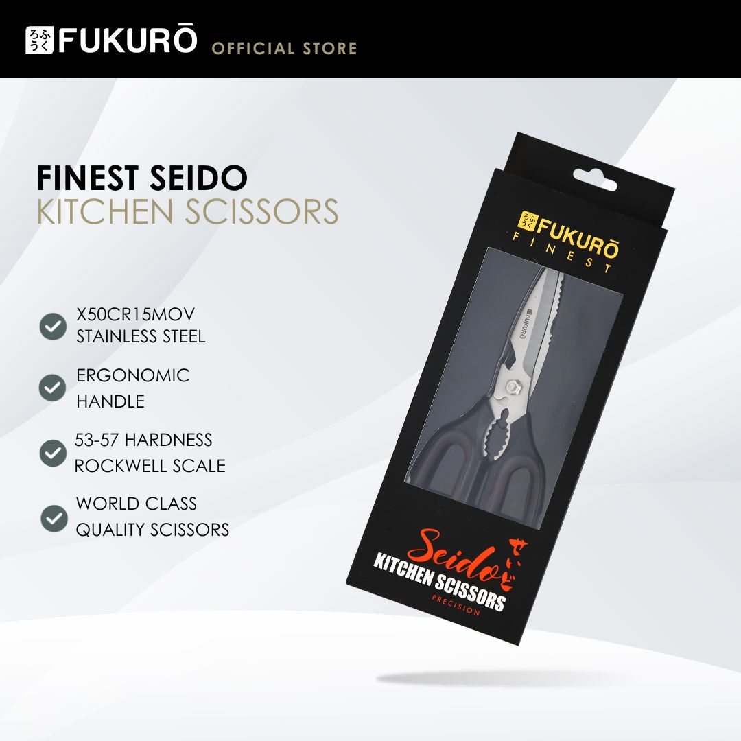 HH 0414 – Fukuro Seido Kitchen Scissors – With Packaging