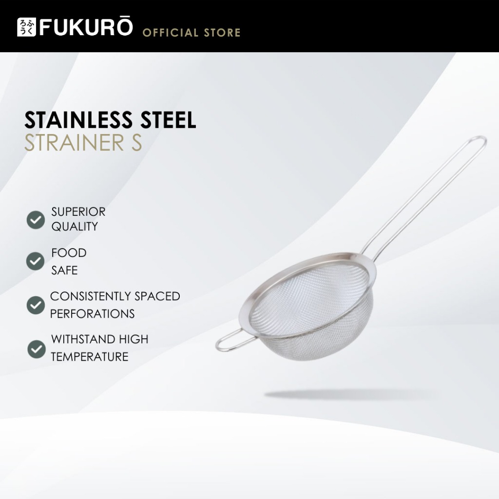 HH 1002 – Fukuro Stainless Steel Strainer S – Without Packaging