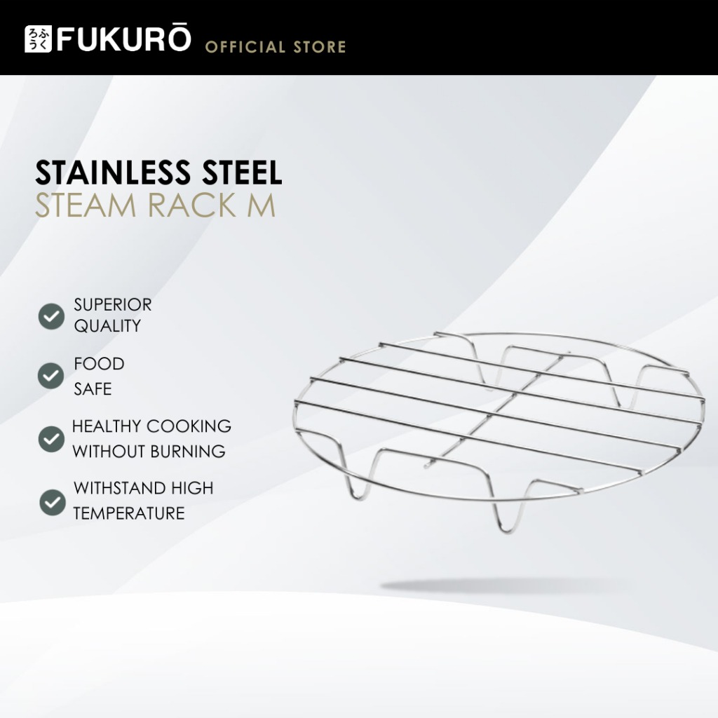 HH 1005 – Fukuro Stainless Steel Steam Rack M – Without Packaging