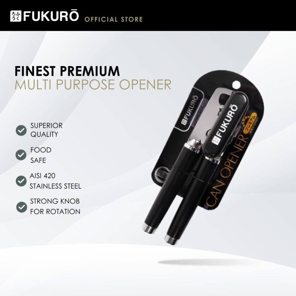 Fukuro Premium Multi Purpose Can Opener