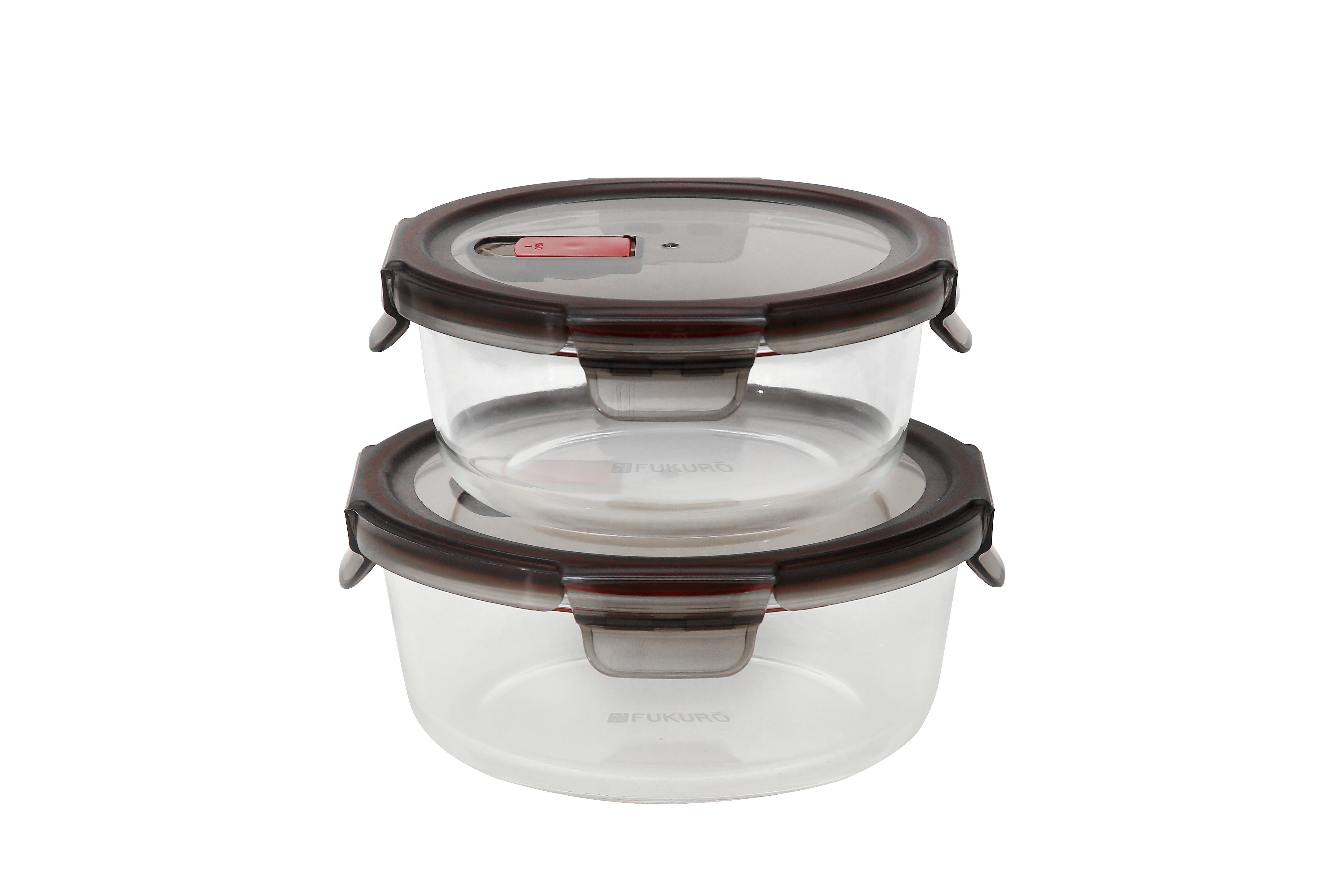 Fukuro Yoki Borosilicate Glass Container Round – Group