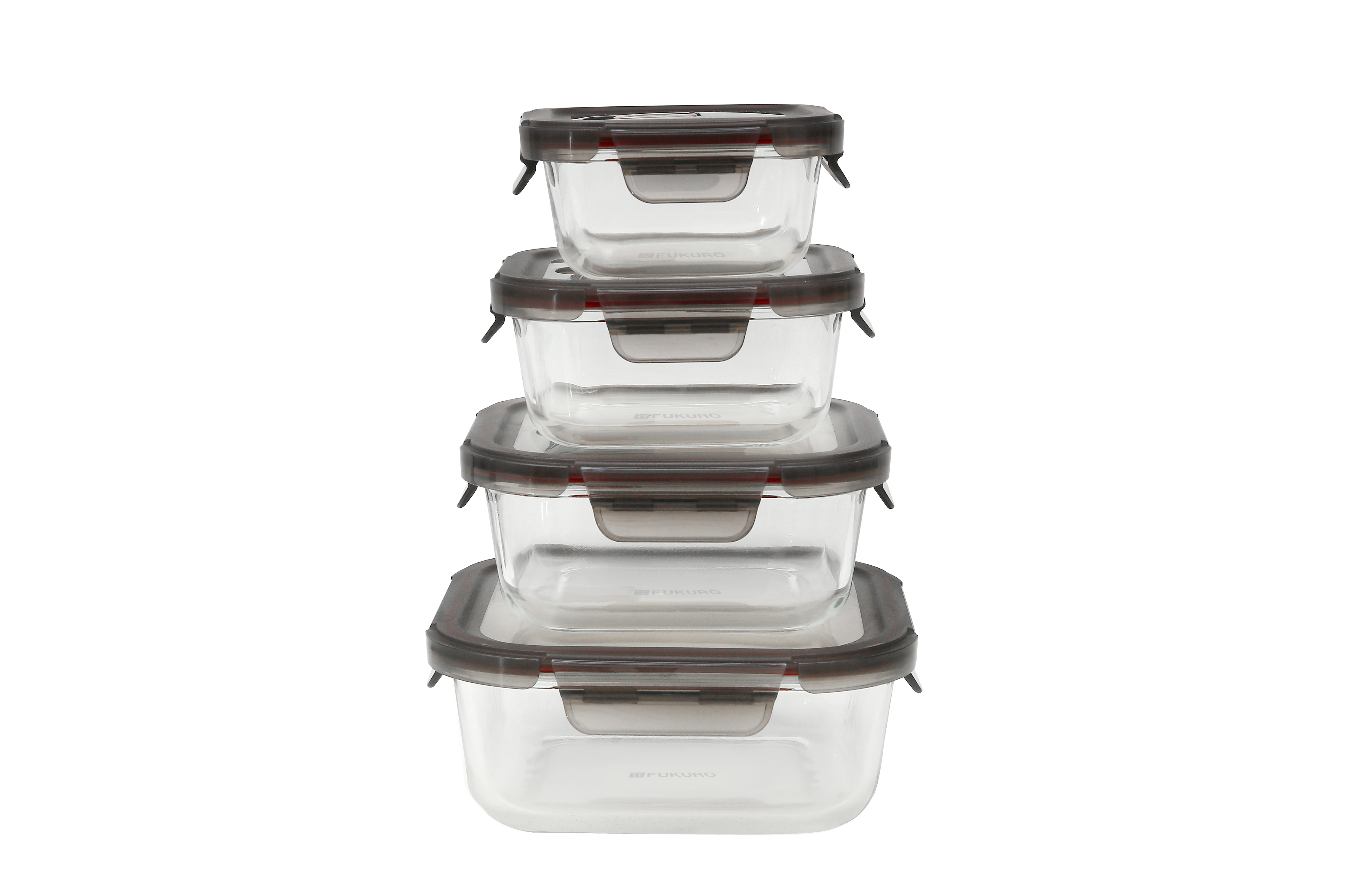 Fukuro Yoki Borosilicate Glass Container Square – Group