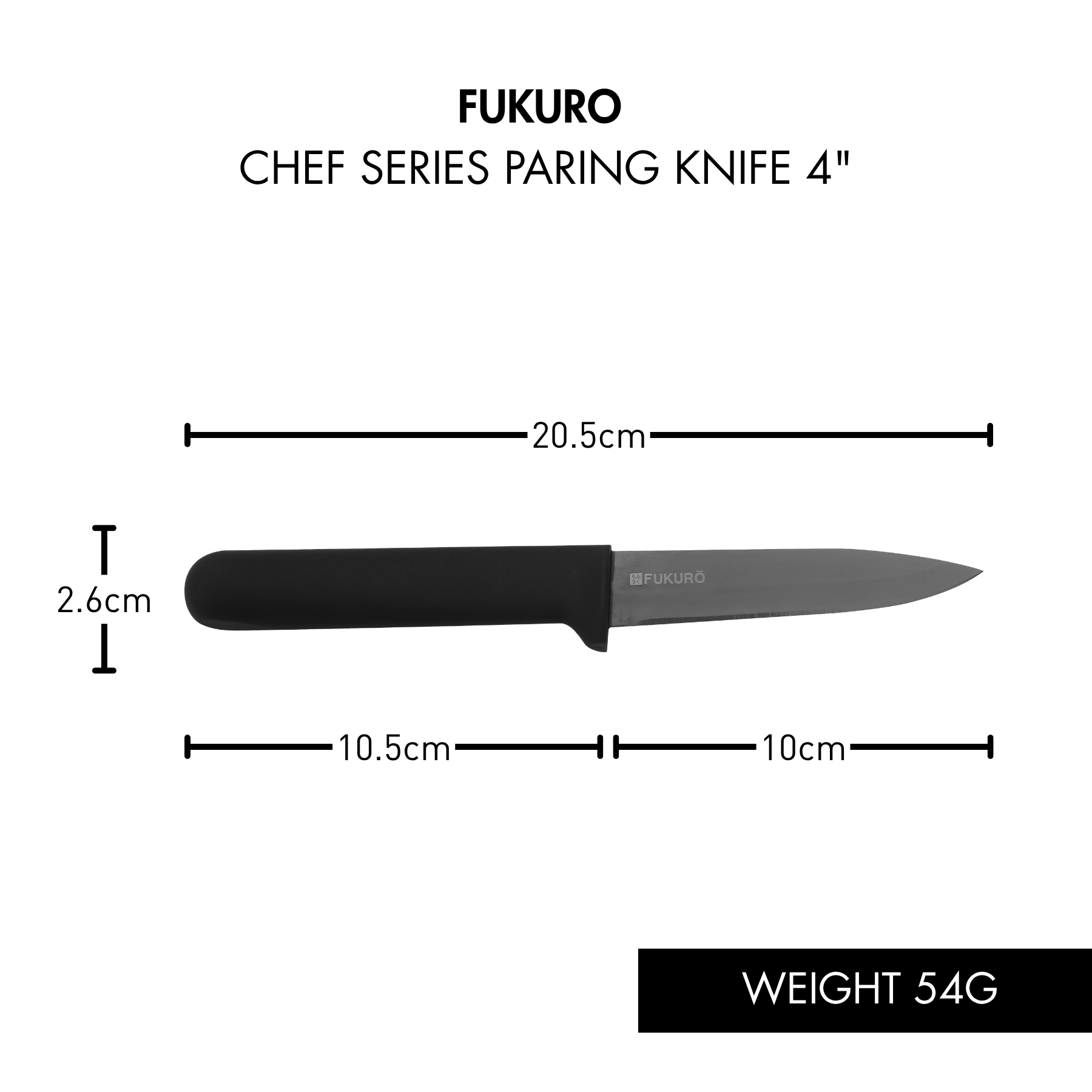 HH 0422_Fukuro Chef Series Paring Knife 4