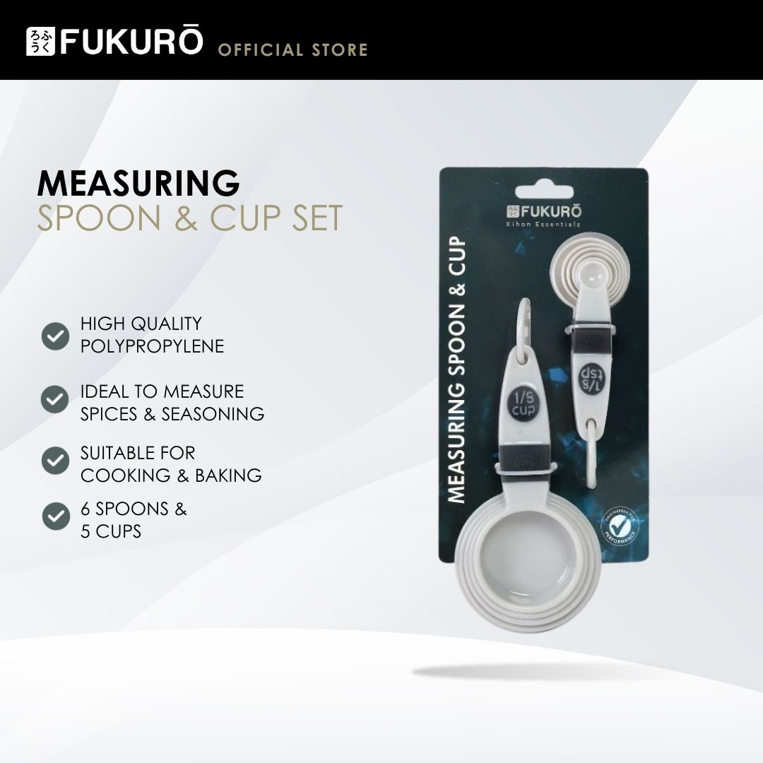HH 0437 – Fukuro Measuring Spoon & Cup Set – With Packaging